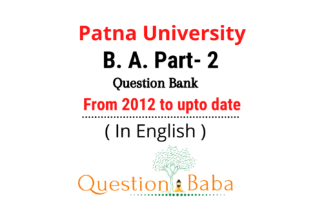 Patna University B. A. Part- 2 English